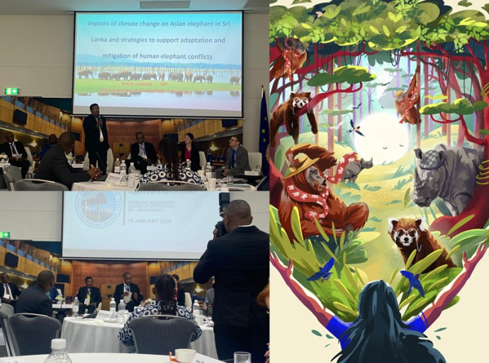 මානව–වනජීවී සහජීවනය පිළිබඳ ජාත්‍යන්තර පාර්ලිමේන්තු සාකච්ඡාව බොට්ස්වානාහිදී